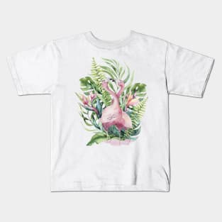 Flamingo Love Kids T-Shirt